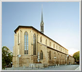 Ehem. Dominikanerkirche St. Paul, Esslingen a. Neckar - Aussenansicht