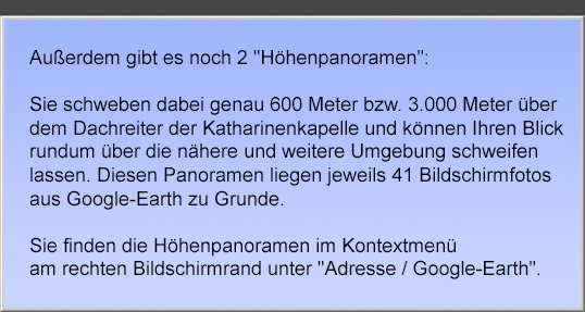 Hinweis auf verf gbare H henpanoramen