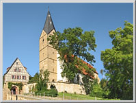 Marbach am Neckar, Alexanderkirche, Aussenansicht