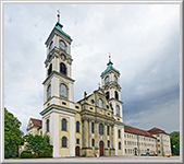 Kath. Pfarrkirche (ehem. Abteikirche) Weissenau - Aussenansicht